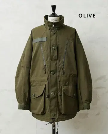 WAIPER.inc 캐나다군 컴뱃 후드티 올리브 M