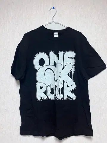 ONE OK ROCK 티셔츠 블랙 XL