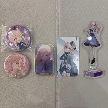 프로세카 아키야마 미즈키 아크릴 스탠드 캔뱃지 카드 스퀘어 캔뱃지