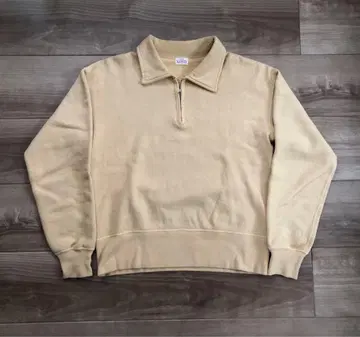 BUTCHER PRODUCTS 하프 지퍼 맨투맨 40