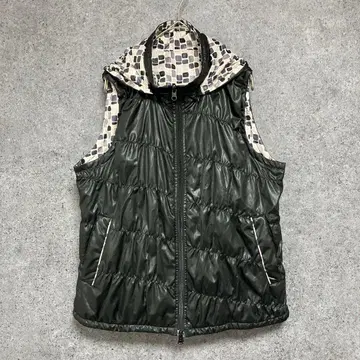 만다리나덕 여성용 골프 충전솜 다운 베스트 L 리버서블