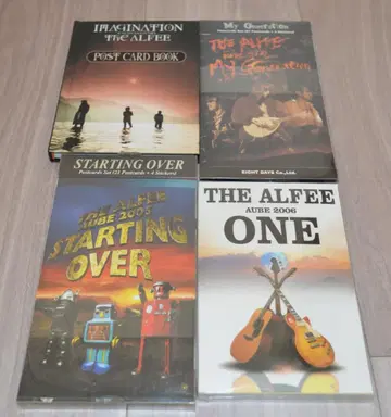 THE ALFEE POST CARD BOOK SET 4권 세트