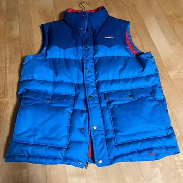 patagonia 다운 베스트 파랑 남성용