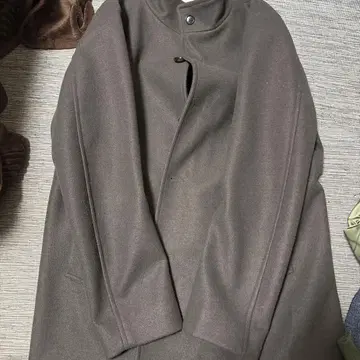 A DAY IN THE LIFE 브라운 롱 코트 L