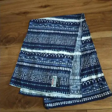 새상품급 써니스포츠 sunny sports 스톨 네이비 코튼