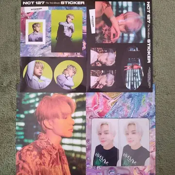 NCT 정우 트레이딩 카드 스티커