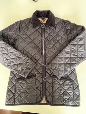 LAVENHAM 네이비 퀼팅 자켓 사이즈 38