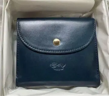 kaoyorinakami leather wallet 지갑 블루