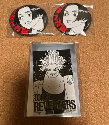 도쿄 리벤저스 마이키 마트 글리터 캔뱃지 특전 사노 만지로