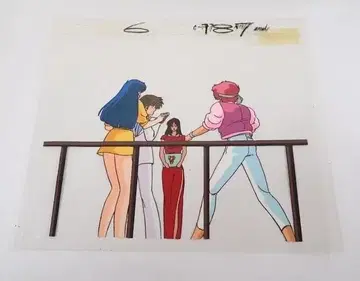 DIRTY PAIR 셀화 애니메이션  6