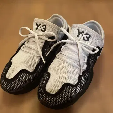 Y-3 메쉬 스니커즈 화이트/블랙
