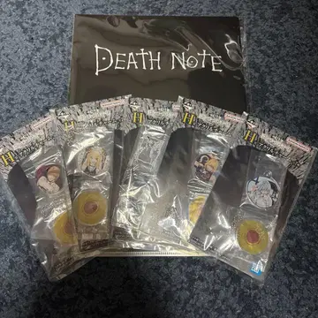 데스노트 제일복권 H상 I상 문구류 모듬 클리어 파일