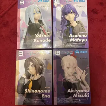 프로젝트 세카이 25시 나이트코드에서. 피규어 4개 세트