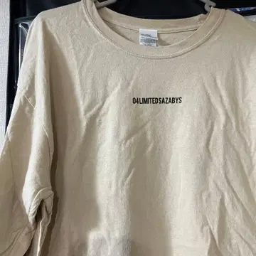 [ 04LIMITEDSAZABYS ] 롱티 베이지 L