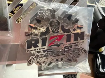 RIZIN 제일복권 라이트 헤비급 챔피온 메달