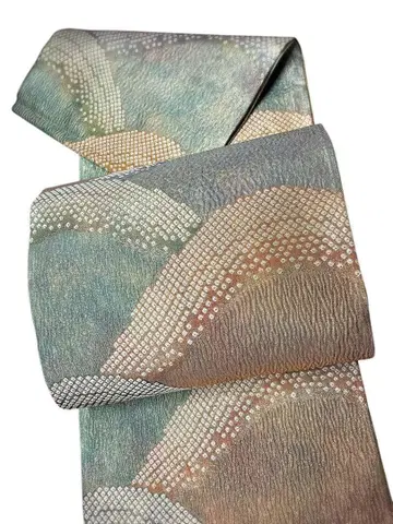 S73 새상품급 후쿠로 오비 박 금은 산맥 화려함 다채로움