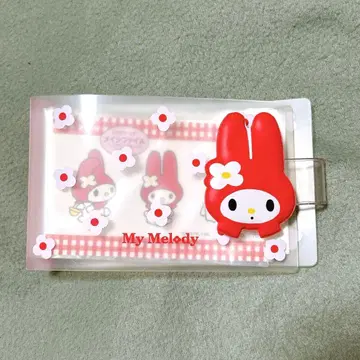 레어 산리오 빨간 망토 마이멜로디 명함 파일 카드 파일 헤이세이 레트로