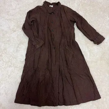 저널 스탠다드 럭스 롱 린넨 코트