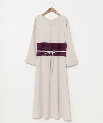 [카야] 흐르는 듯한 패션 의류 원피스 베이지