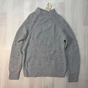 새상품 무인양품 모크넥 스웨터 M