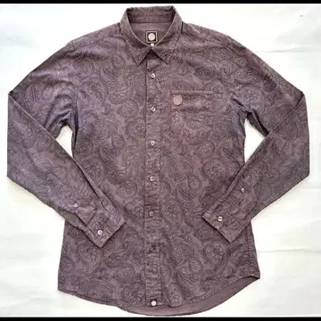 pretty green 페이즐리 셔츠 그레이