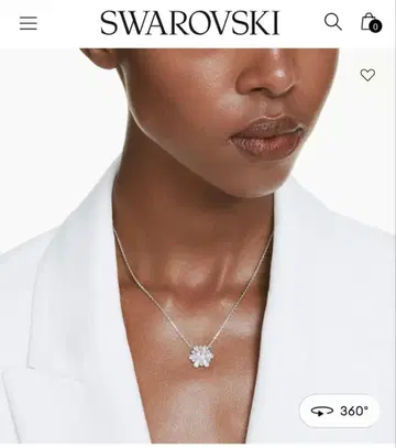 새상품 SWAROVSKI Idyllia 펜던트 스와로브스키 목걸이