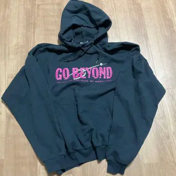 엘살바도르제 Hanes GO BEYOND 블랙 올드 후드티