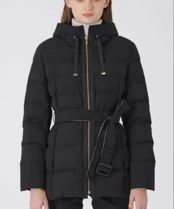 한정 가격 블루 라벨 스트레치 미들 다운 블랙 36