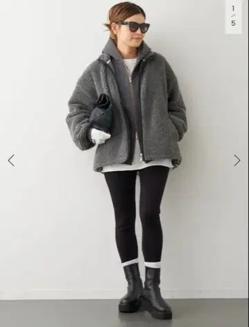 Deuxieme Classe CALUX BOA ZIP 자켓