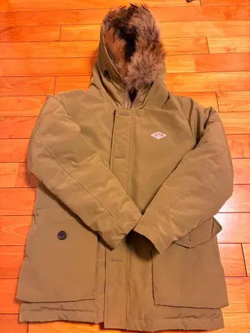 단톤 남성용 40 퍼 부착 다운 자켓