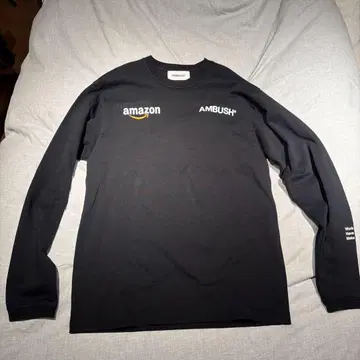 AMBUSH 블랙 Amazon 콜라보 붕소 T