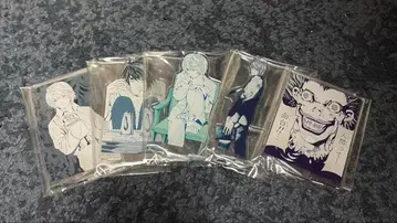 데스노트 제일복권 G상 아크릴 스탠드 L 라이토 류크 5종 세트