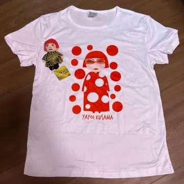 쿠사마 야요이 플러시 vol.3 봉제 인형 키링 및 T셔츠 [ 화이트 ]