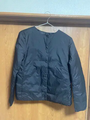 MUJI 경량 다운 블랙 M