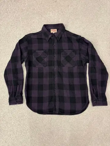 디럭스웨어 버팔로 체크 플란넬 셔츠 사이즈 M