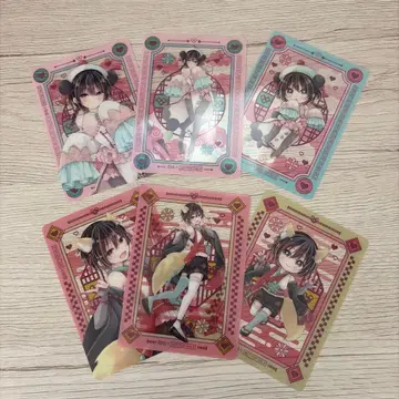 사랑에 빠진 소녀의 만드는 법 팝업 구매 혜택 클리어 카드 전종 세트