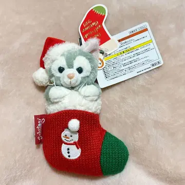 디즈니씨 크리스마스 젤라토니 인형 배지