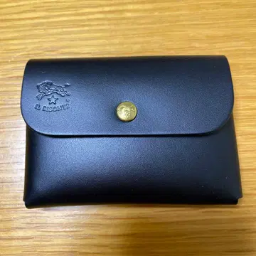 IL BISONTE 블랙 코인 케이스