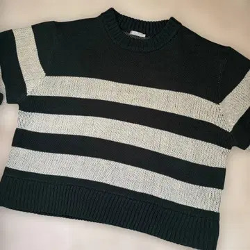 Ari Tokyo 빅 실루엣 스트라이프 니트 스웨터 M