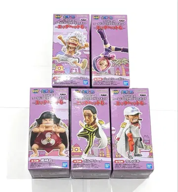 원피스 월드 컬렉터블 피규어 에그헤드6 전 5종 세트