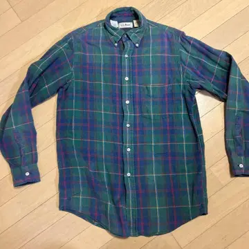L.L.Bean 남성용 체크 플란넬 셔츠