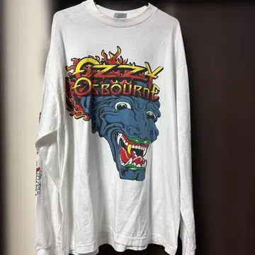 Ozzy Osbourne 그래픽 긴팔 셔츠 XL