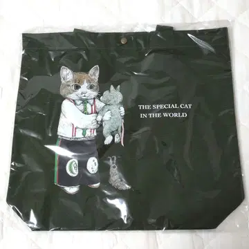미개봉 새상품 히구치 유코 MOE 토트백 세상에서 제일 가는 고양이