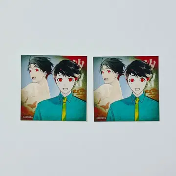 대예 스텔라워스 스퀘어 스티커 시오도메 2장