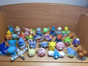 포켓몬 당시 물 포함 소프트 비닐 손가락 인형 33개