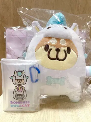 본레스 개와 본레스 고양이 해피 백 말띠 해 봉제 인형 런치 백