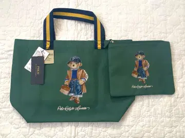 새상품*폴로베어*폴로 랄프로렌*토트백*그린*