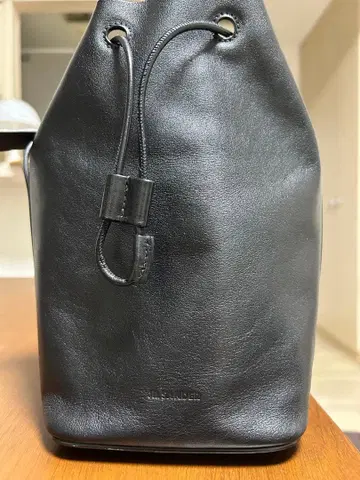 JIL SANDER 블랙 가죽 숄더백