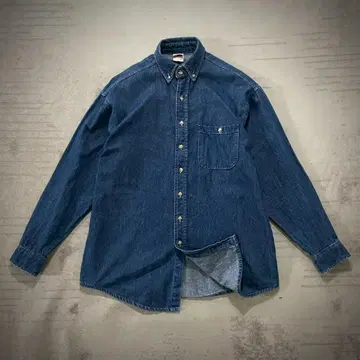 새상품급 90s Union Line 데님 셔츠 M 미국제