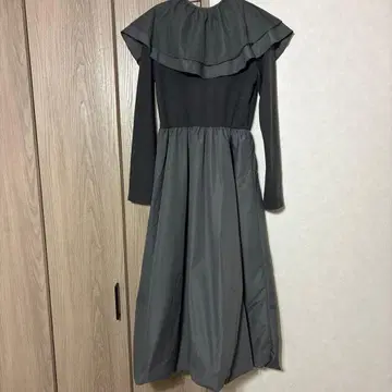 [ 새상품급 ] 컷 스웨이드 원피스 밀리오 랏츠